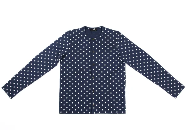 tricot COMME des GARCONS Wool Dot Print Cardigan K-169302_002