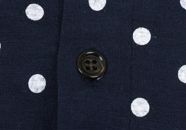tricot COMME des GARCONS Wool Dot Print Cardigan K-169302_005