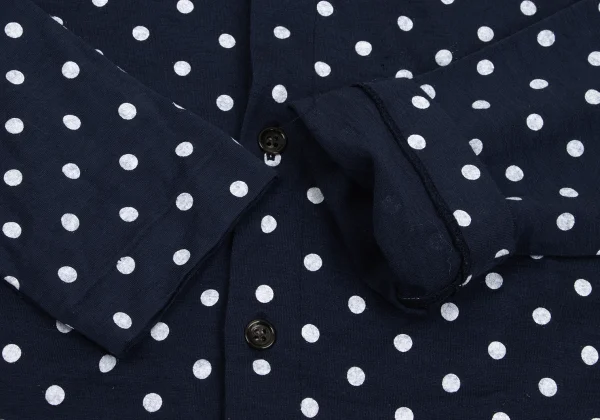 tricot COMME des GARCONS Wool Dot Print Cardigan K-169302_007