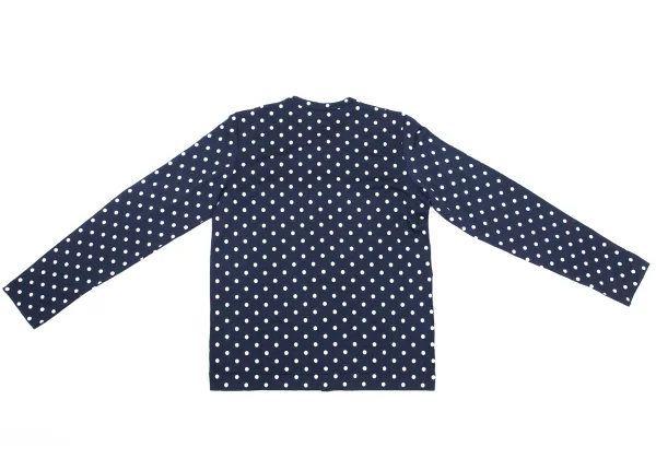 tricot COMME des GARCONS Wool Dot Print Cardigan K-169302_011