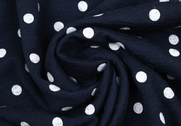 tricot COMME des GARCONS Wool Dot Print Cardigan K-169302_012