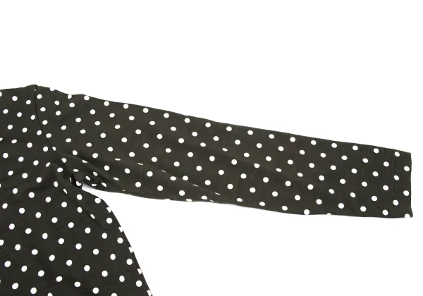 tricot COMME des GARCONS Wool Dot Print Cardigan K-169303_006