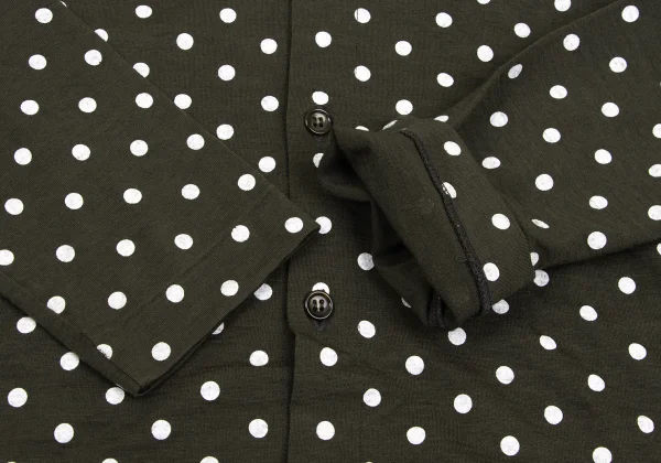 tricot COMME des GARCONS Wool Dot Print Cardigan K-169303_007