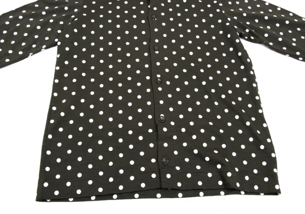 tricot COMME des GARCONS Wool Dot Print Cardigan K-169303_008