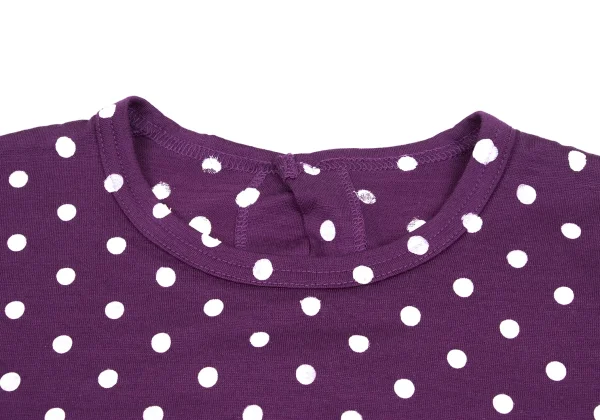 tricot COMME des GARCONS Dot Print Open Back T Shirt K-169304_005