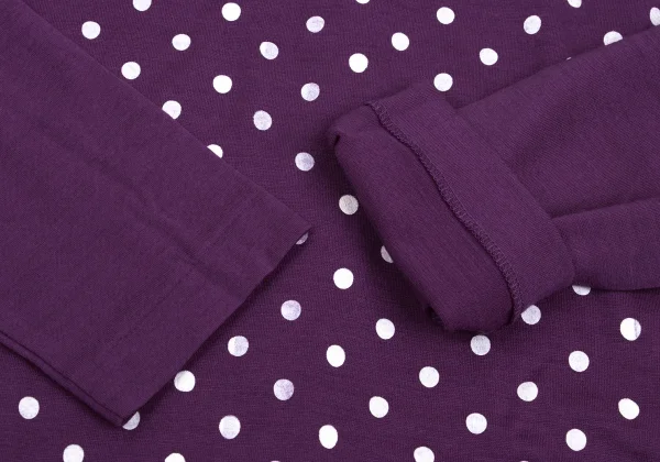 tricot COMME des GARCONS Dot Print Open Back T Shirt K-169304_008