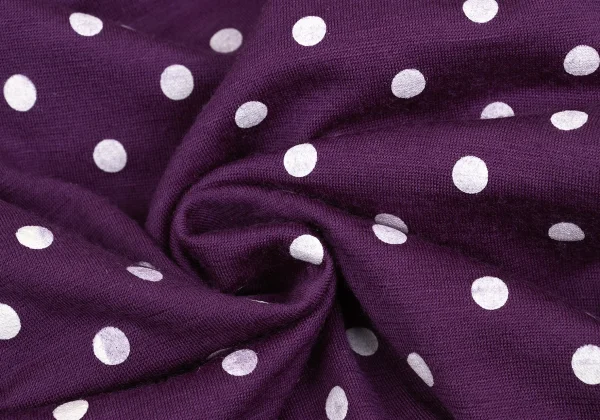 tricot COMME des GARCONS Dot Print Open Back T Shirt K-169304_014