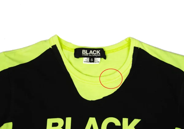 BLACK COMME des GARCONS Logo Print T Shirt K-169310_005