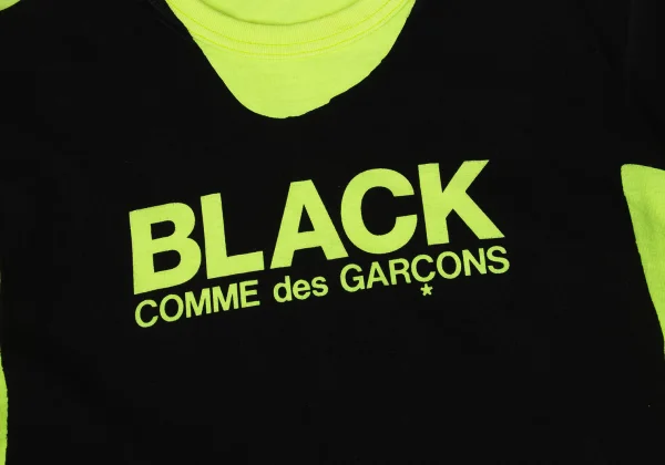 BLACK COMME des GARCONS Logo Print T Shirt K-169310_007