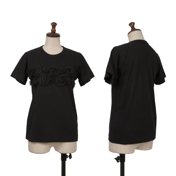 BLACK COMME des GARCONS Corsage Taping T Shirt Black S K-169311_001
