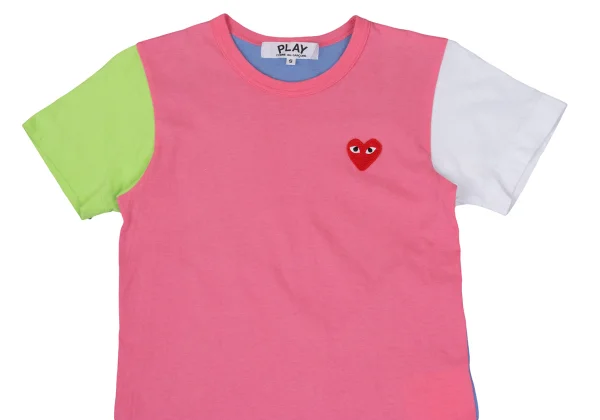 PLAY COMME des GARCONS Crazy Pattern Heart Patch T-Shirt K-169312_002