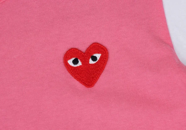 PLAY COMME des GARCONS Crazy Pattern Heart Patch T-Shirt K-169312_004