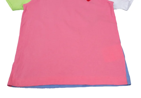 PLAY COMME des GARCONS Crazy Pattern Heart Patch T-Shirt K-169312_007