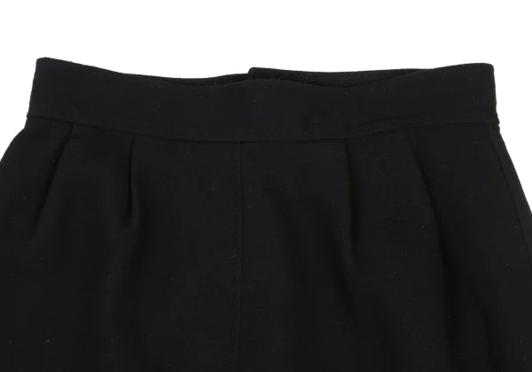 L'EQUIPE YOSHIE INABA Wool Tuck Trapezoid Skirt K-169320_003