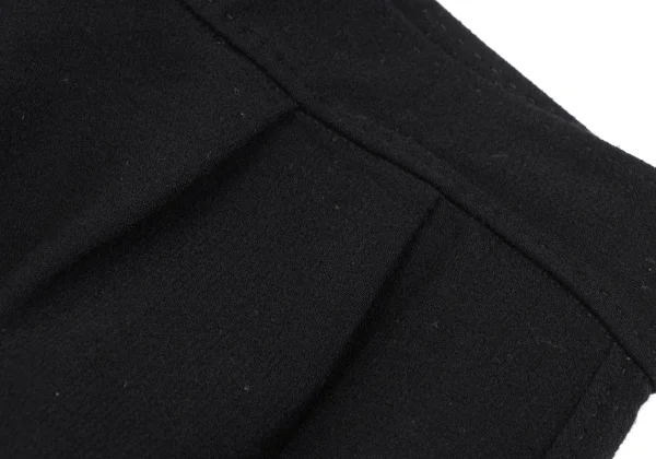 L'EQUIPE YOSHIE INABA Wool Tuck Trapezoid Skirt K-169320_004