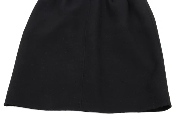 L'EQUIPE YOSHIE INABA Wool Tuck Trapezoid Skirt K-169320_005