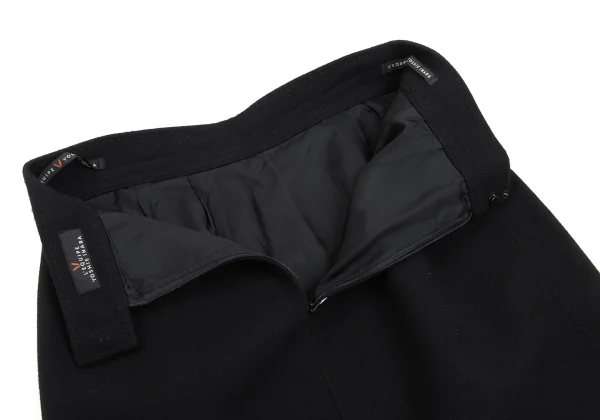 L'EQUIPE YOSHIE INABA Wool Tuck Trapezoid Skirt K-169320_007