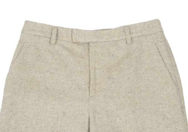 L'EQUIPE Wool Blend Color Nep Tapered Pants K-169326_002