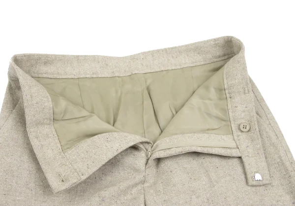 L'EQUIPE Wool Blend Color Nep Tapered Pants K-169326_003