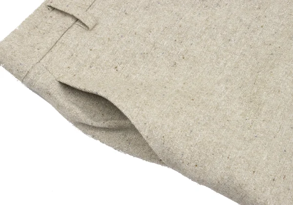 L'EQUIPE Wool Blend Color Nep Tapered Pants K-169326_004