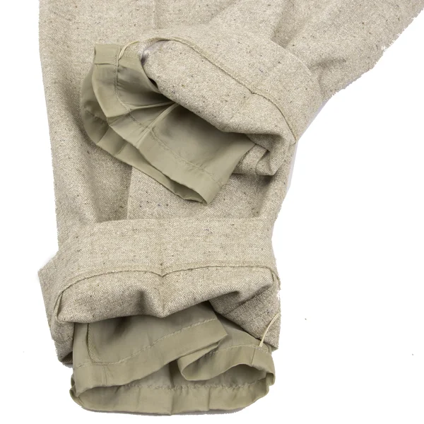 L'EQUIPE Wool Blend Color Nep Tapered Pants K-169326_006