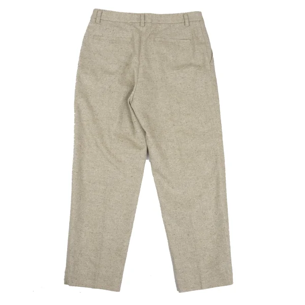 L'EQUIPE Wool Blend Color Nep Tapered Pants K-169326_007