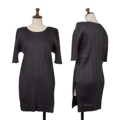 PLEATS PLEASE Pleated Long T-shirt