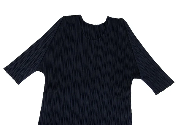 PLEATS PLEASE Pleated Long T-shirt K-169331_003