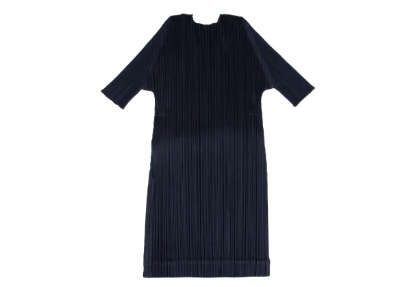 PLEATS PLEASE Pleated Long T-shirt K-169331_009