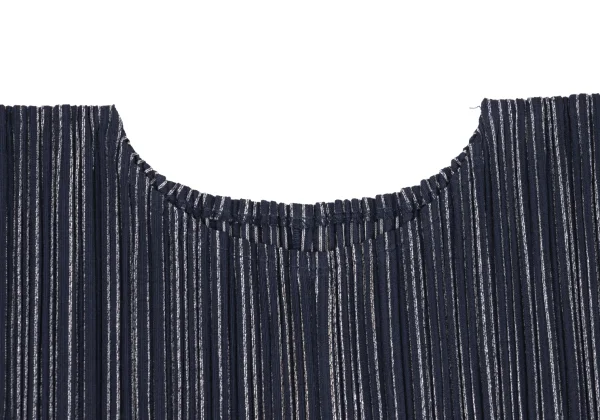 PLEATS PLEASE Striped Deformity Top K-169332_004