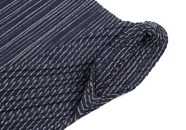 PLEATS PLEASE Striped Deformity Top K-169332_006