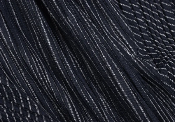 PLEATS PLEASE Striped Deformity Top K-169332_010