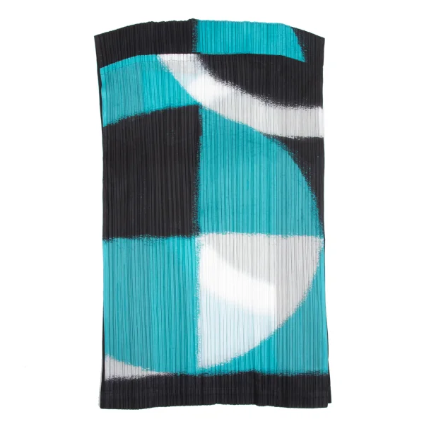 PLEATS PLEASE Graphic Print Top K-169333_002