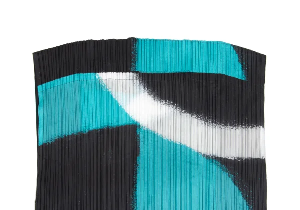 PLEATS PLEASE Graphic Print Top K-169333_003