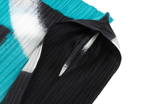 PLEATS PLEASE Graphic Print Top K-169333_005