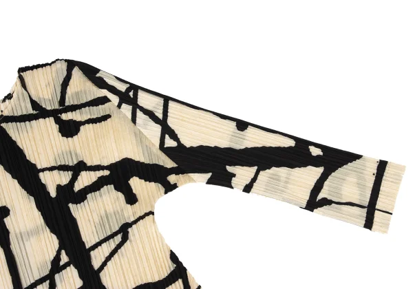 PLEATS PLEASE Graphic Print Dress K-169334_005