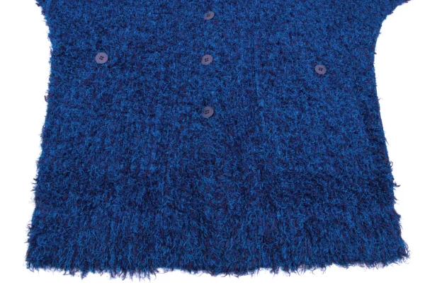 PLEATS PLEASE Shaggy Pleated Long Cardigan K-169336_008