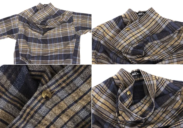 ISSEY MIYAKE PERMANENTE Check Top & Pants K-169339_004