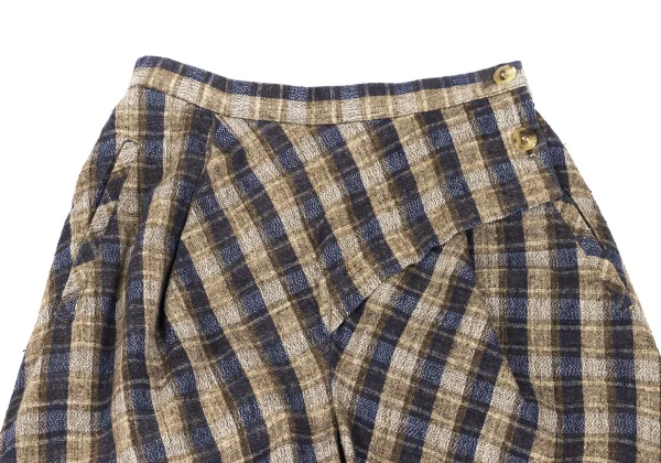 ISSEY MIYAKE PERMANENTE Check Top & Pants K-169339_011