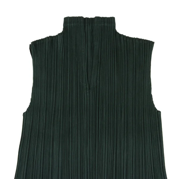 PLEATS PLEASE Hem Cutting Skipper Sleeveless Top K-169341_003