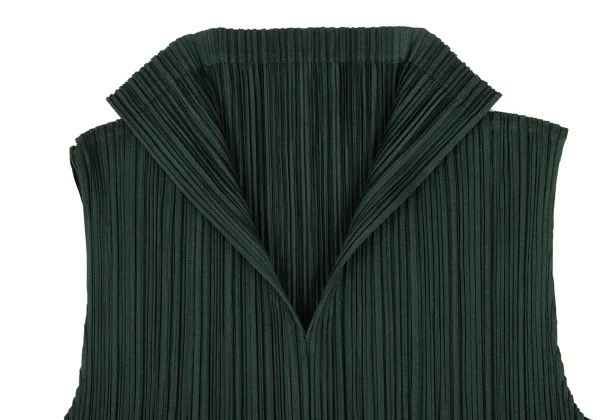 PLEATS PLEASE Hem Cutting Skipper Sleeveless Top K-169341_005