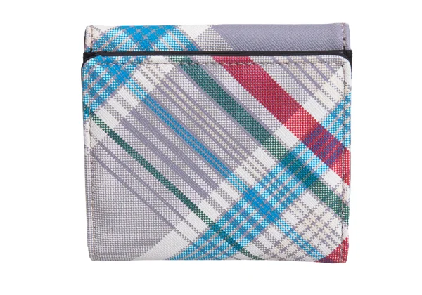 Vivienne Westwood SAFFIANO Checker Small Wallet K-169344_002