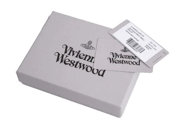 Vivienne Westwood SAFFIANO Checker Small Wallet K-169344_010