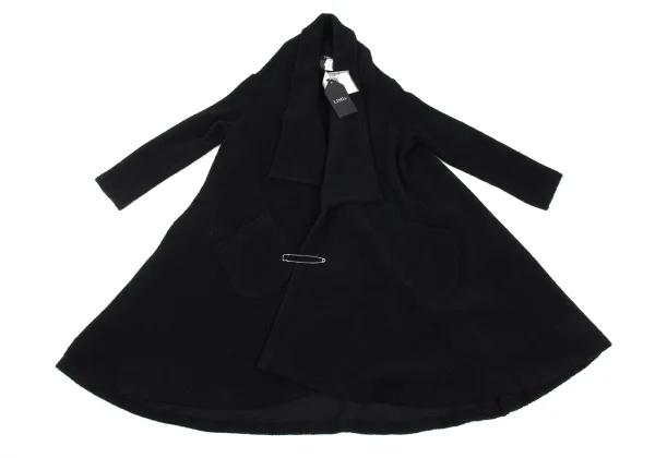LIMI feu Wool Blend Knitted Gown Coat K-169345_002
