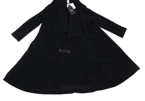 LIMI feu Wool Blend Knitted Gown Coat K-169345_008