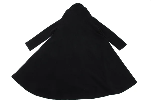 LIMI feu Wool Blend Knitted Gown Coat K-169345_013