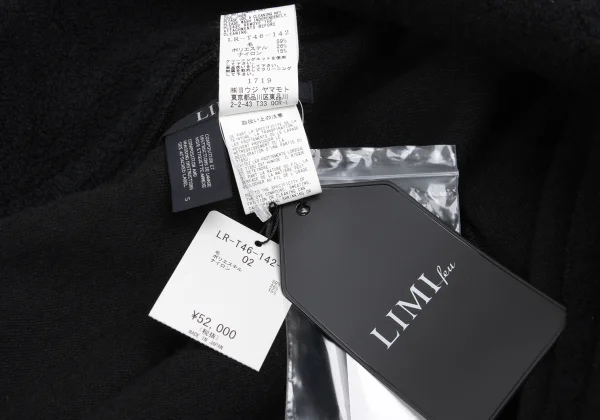 LIMI feu Wool Blend Knitted Gown Coat K-169345_016