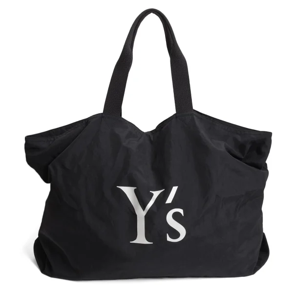 Y's Logo Printed Tote Bag K-169346_002