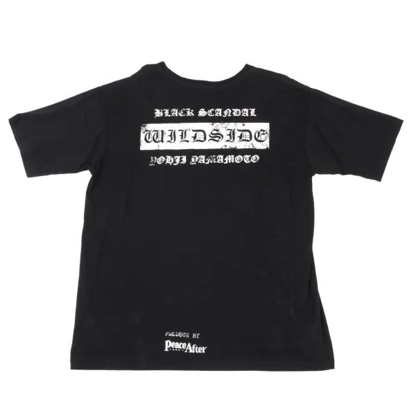 BLACK Scandal Yohji Yamamoto × Peace and After Printed T Shirt K-169348_011