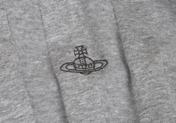 Vivienne Westwood MAN Orb Embroidered Striped Long T Shirt K-169349_005